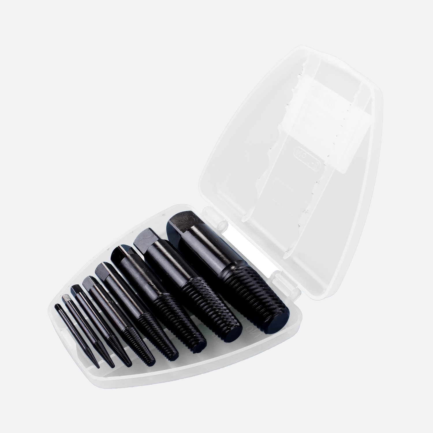 8tlg Schraubenausdreher-Satz - Gr. 1 - 8 (M3 - M45 Schrauben) - CV-Stahl