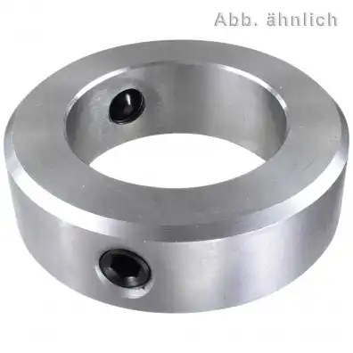 Stellring | DIN 703 | blank | schwere Reihe | Gewindestift nach DIN 914