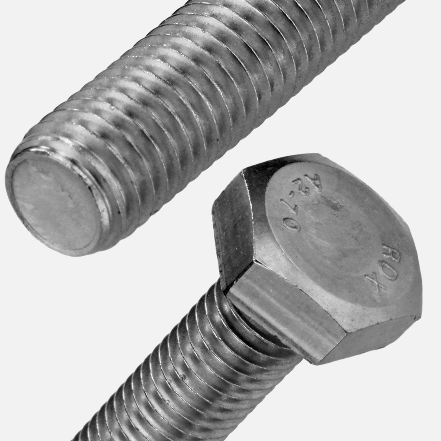 50 Sechskantschrauben M12x35 mm - Edelstahl A2 - SW 19 - DIN 933