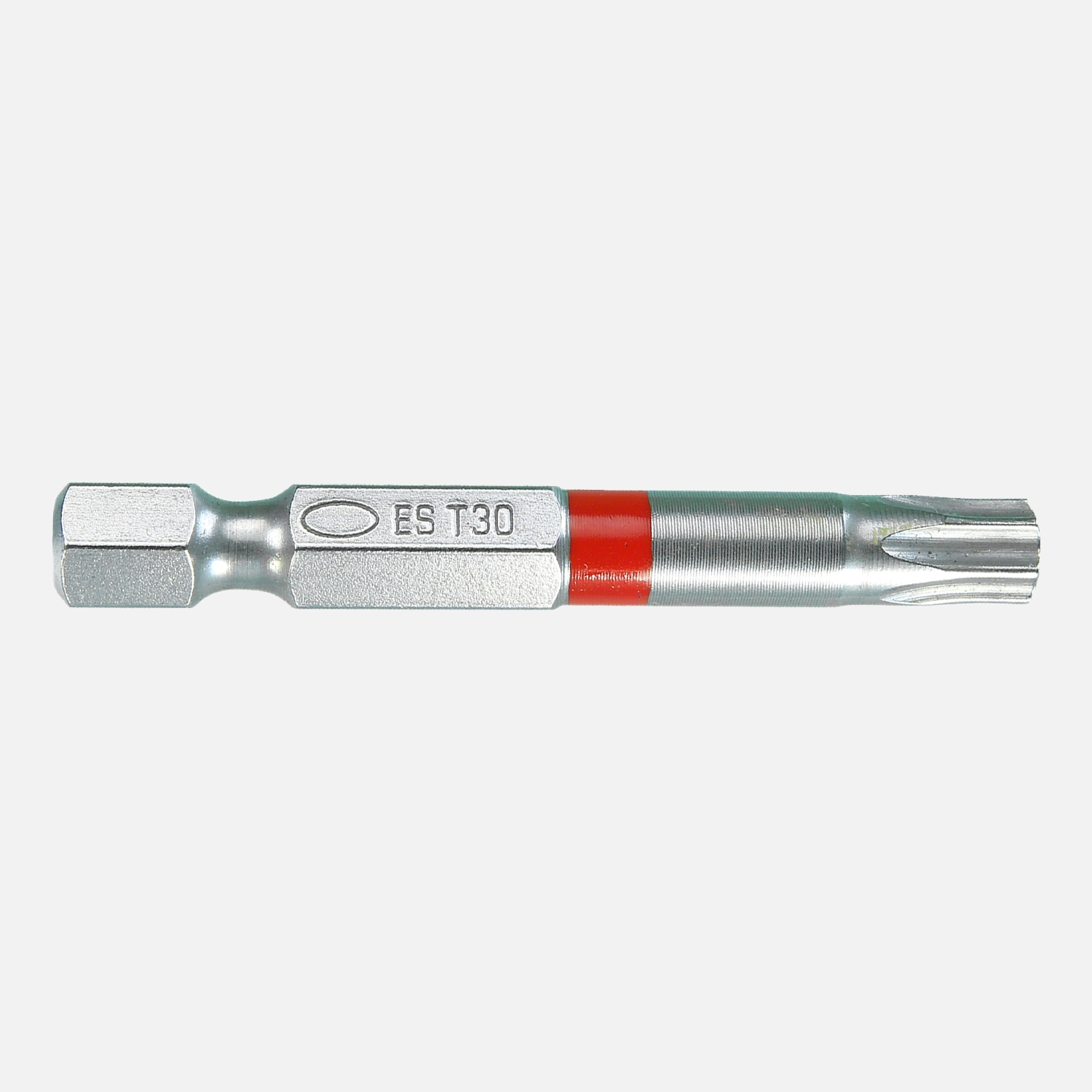 1 EuroTec Torx® Bit TX30, 1/4" Aufnahme, Länge 50mm, Edelstahl