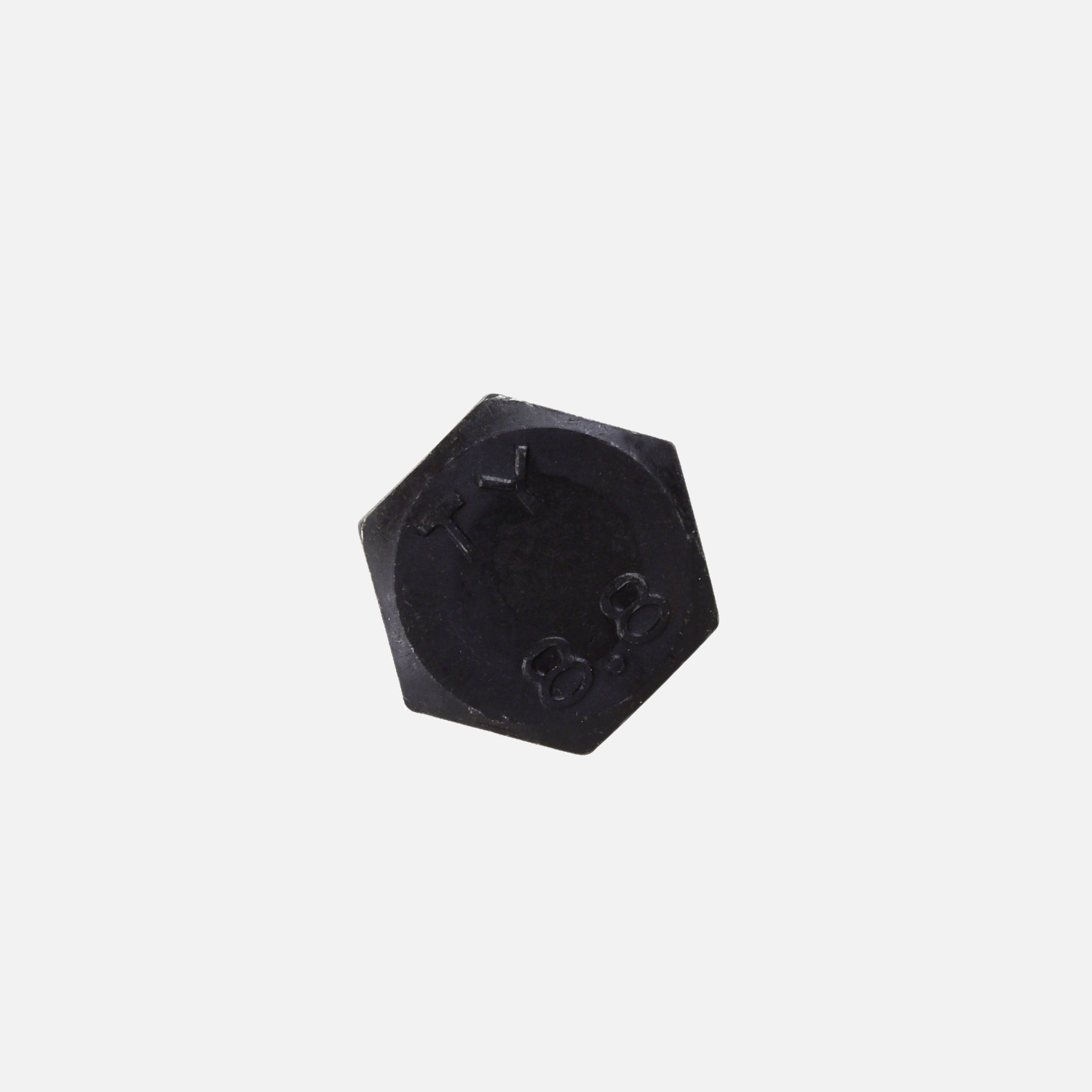 50 Sechskantschrauben DIN 933 - M10x220 - Festigkeitsklasse 8.8 , blank - Kopf