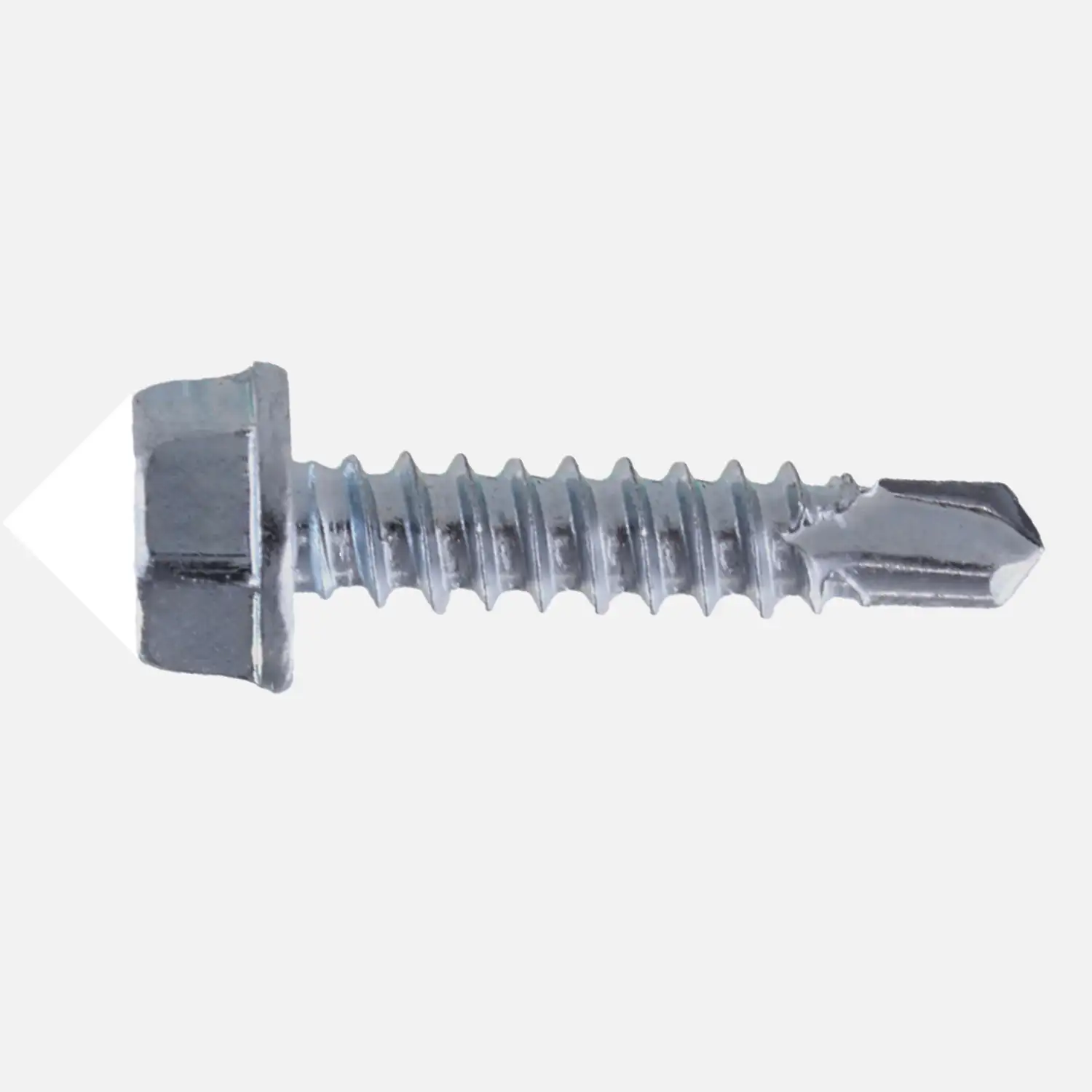 Bohrschraube | DIN 7504 | Form K | verzinkt | Sechskant