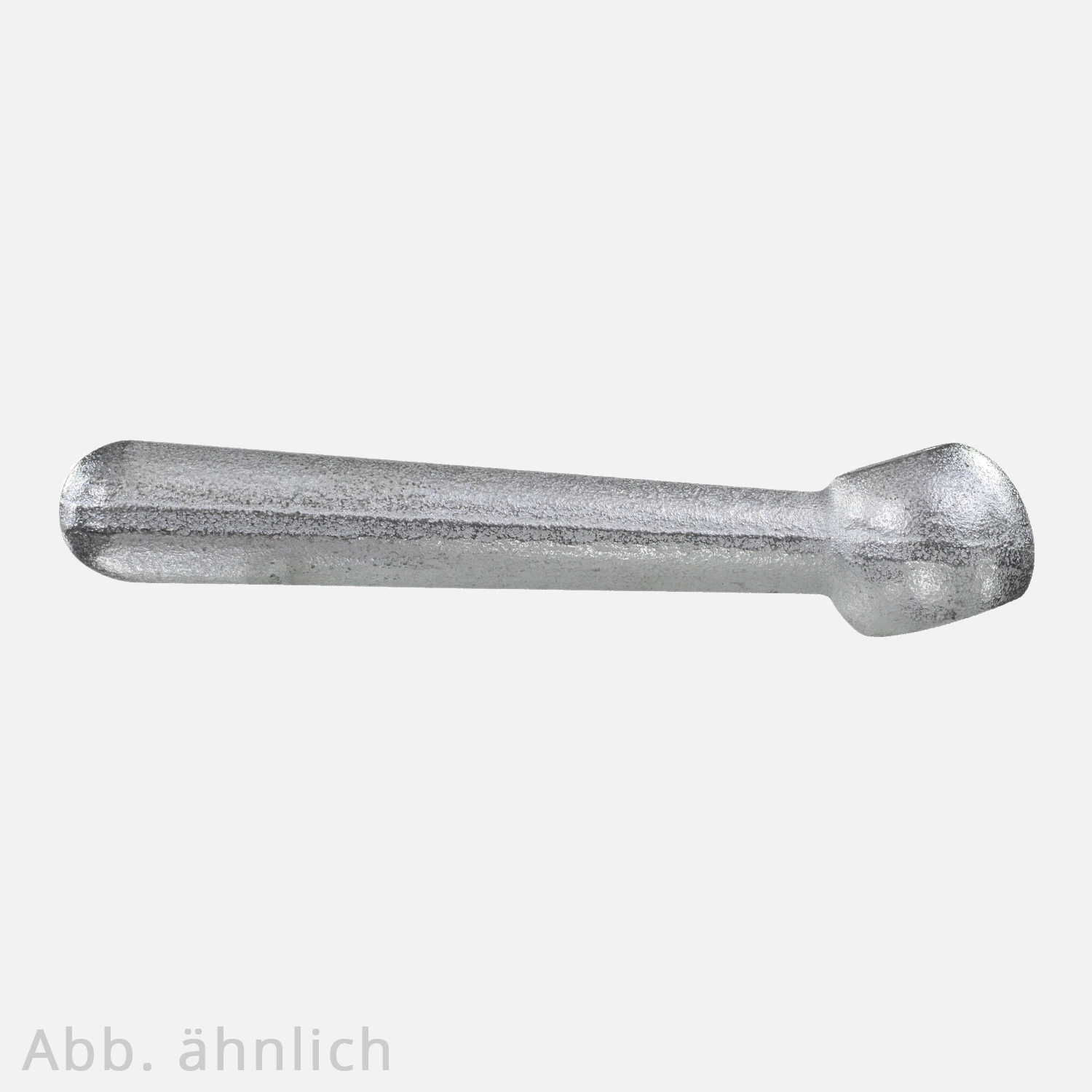 1 Kegelgriff 100 mm Grifflänge - DIN 99 - M12 Innengewinde - verzinkt