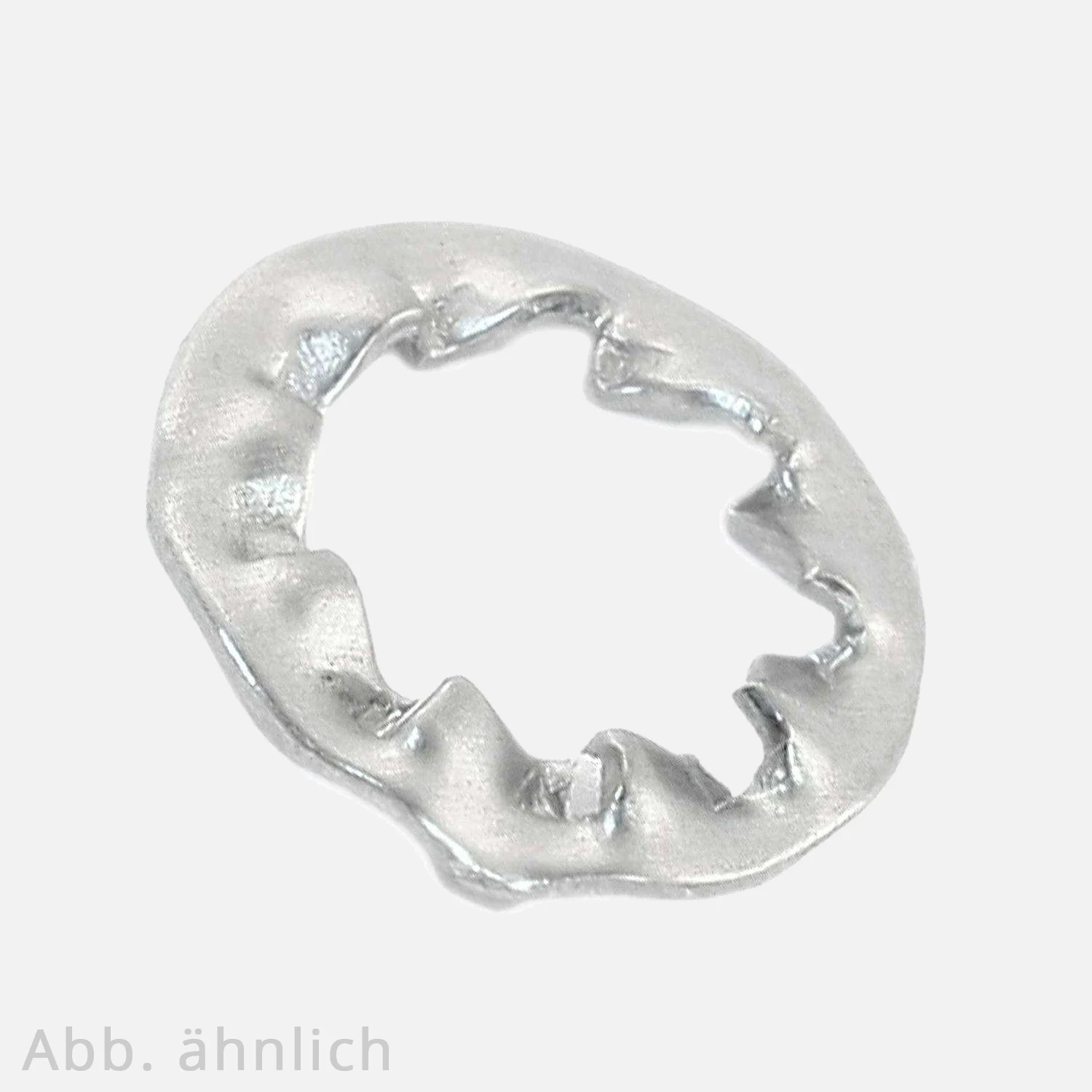 200 Fächerscheiben DIN 6798 in A2 Form J für M 18
