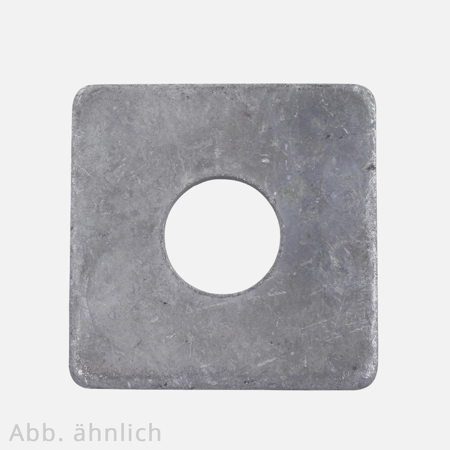 50 Vierkantscheiben für M16 - DIN 436 - feuerverzinkt