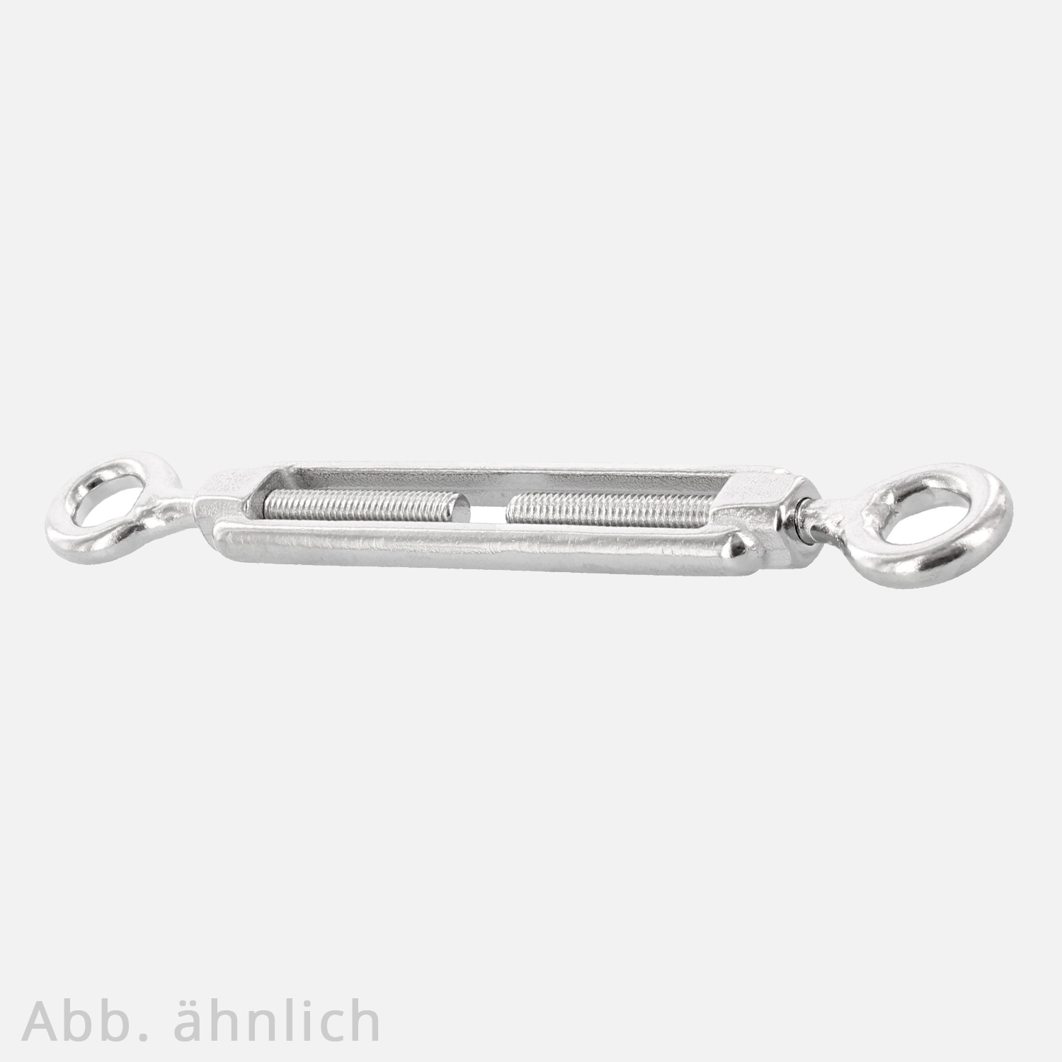 Spannschloss | Ringösen | offene Form | Edelstahl A4