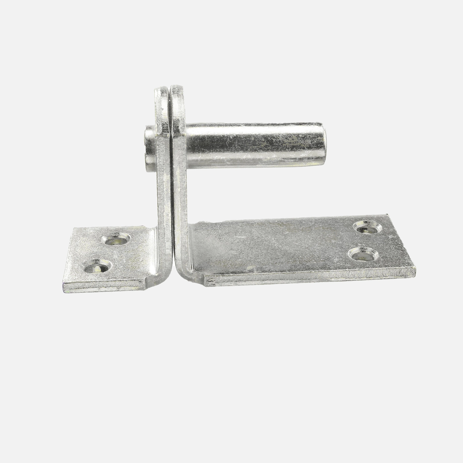 1 Kloben, auf Platte, dickschichtpassiviert, D2 weit - 105x35 mm, Dorn Ø 13 mm