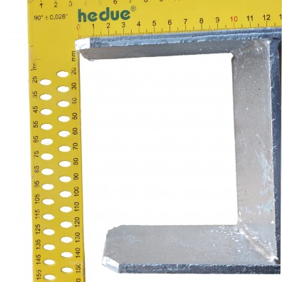 1 H-Pfostenträger feuerverzinkt verstärkt 5,5/600 mm für 100 mm - B-Ware
