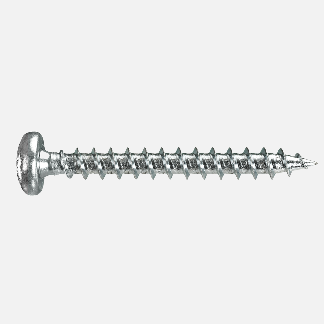 Spanplattenschraube | Vollgewinde | TX | Pan-Head | verzinkt