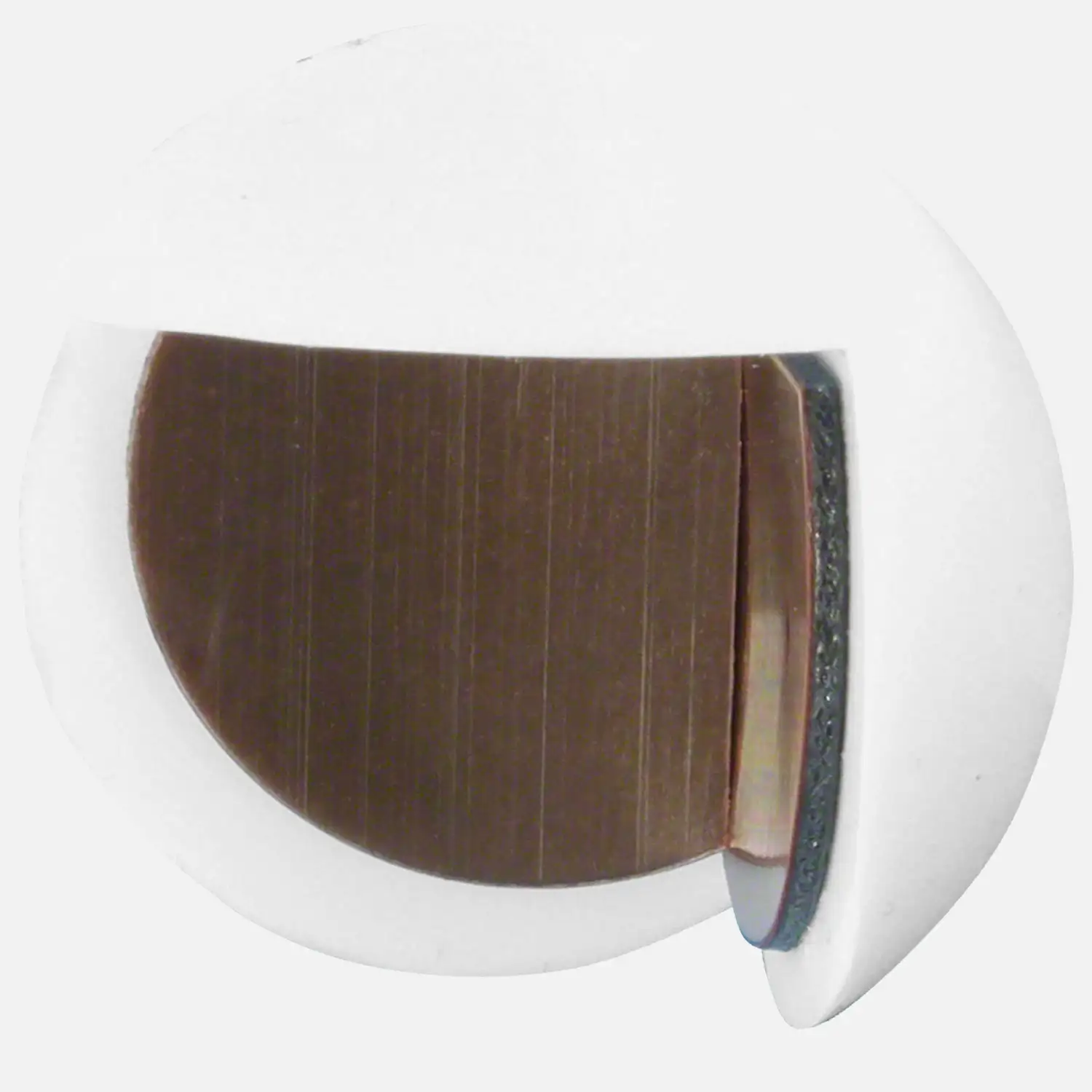 1 HSI Türstopper - Eckenbumms - Kunststoff - weiß - 25mm