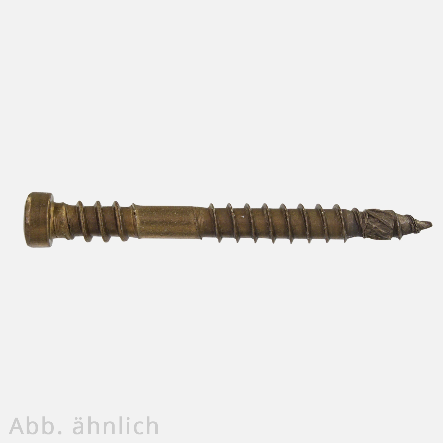 130 Reisser Terrassenschrauben 5x80mm - Edelstahl A2 - antik - Zylinderkopf mit Torx Antrieb