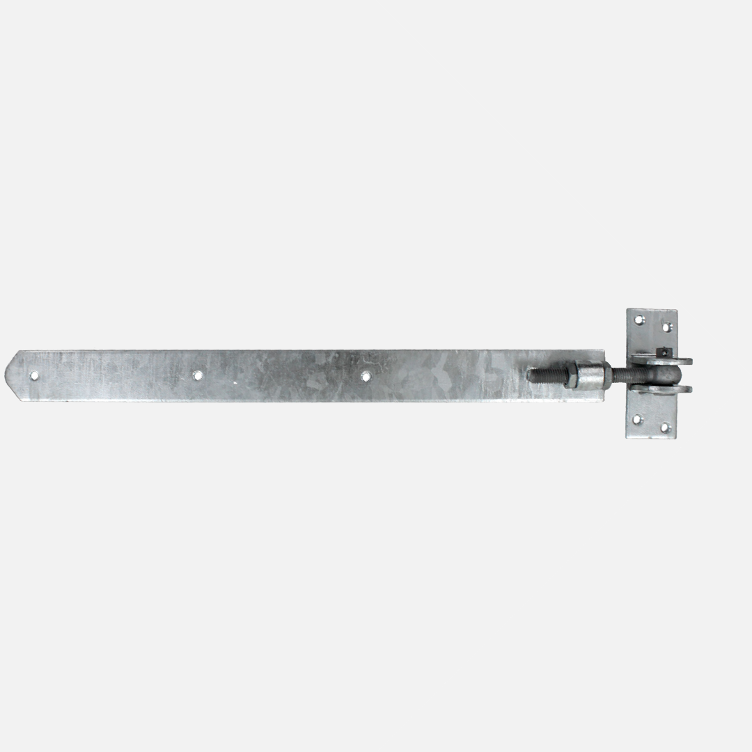 1 Alberts Ladenband verstellbar gerade Form abgerundet feuerverzinkt 460x40mm M12