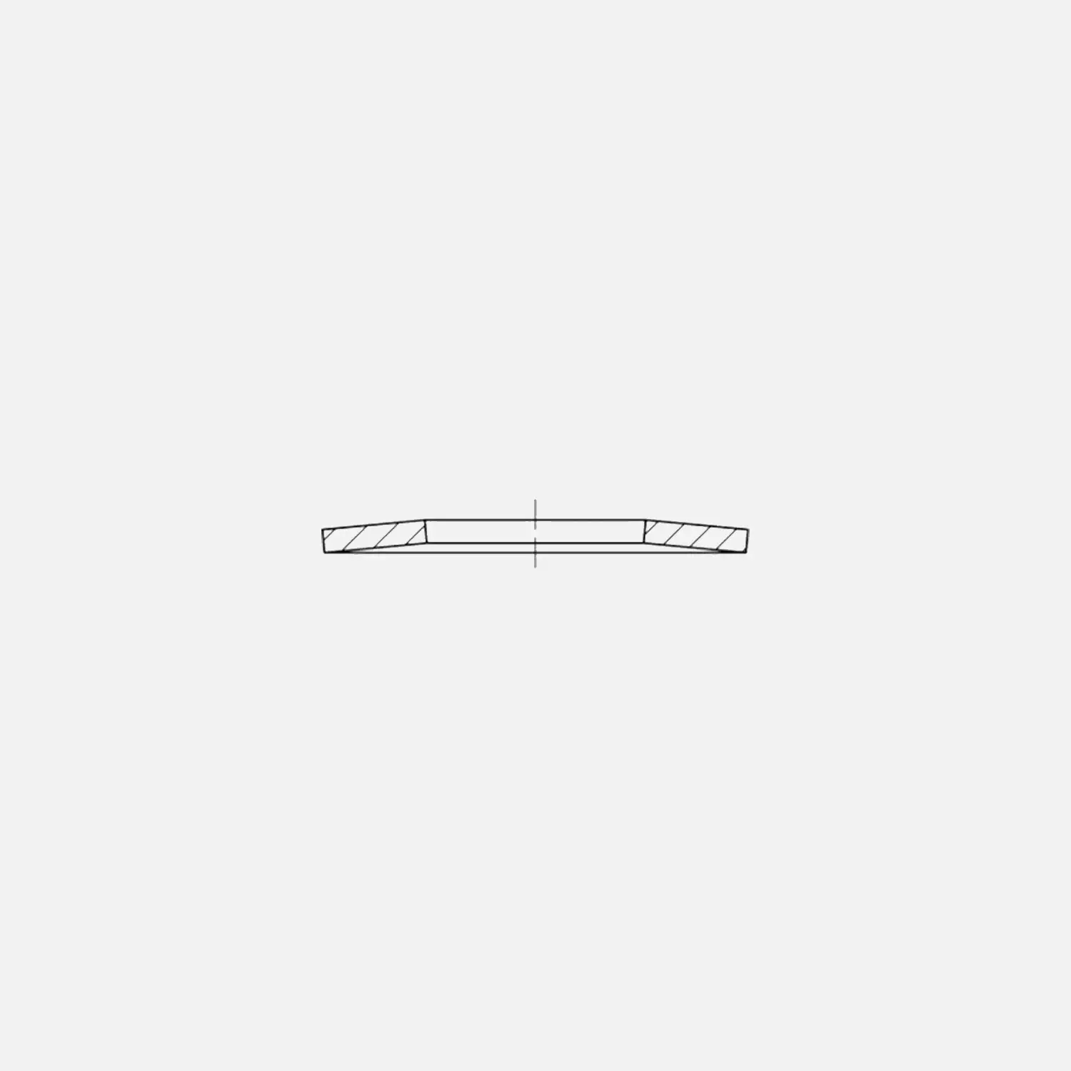 200 Tellerfedern 15x6,2x0,5 - DIN 2093 - Federstahl , blank