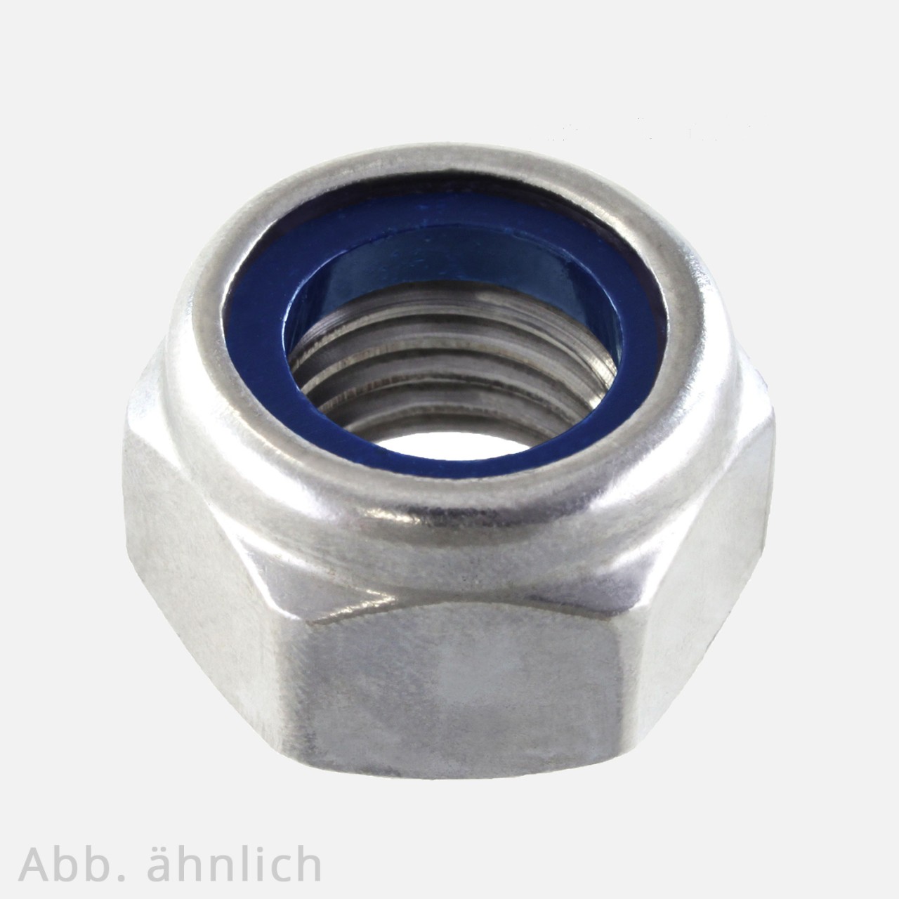 10 Sicherungsmuttern DIN 985 Edelstahl A4 M30