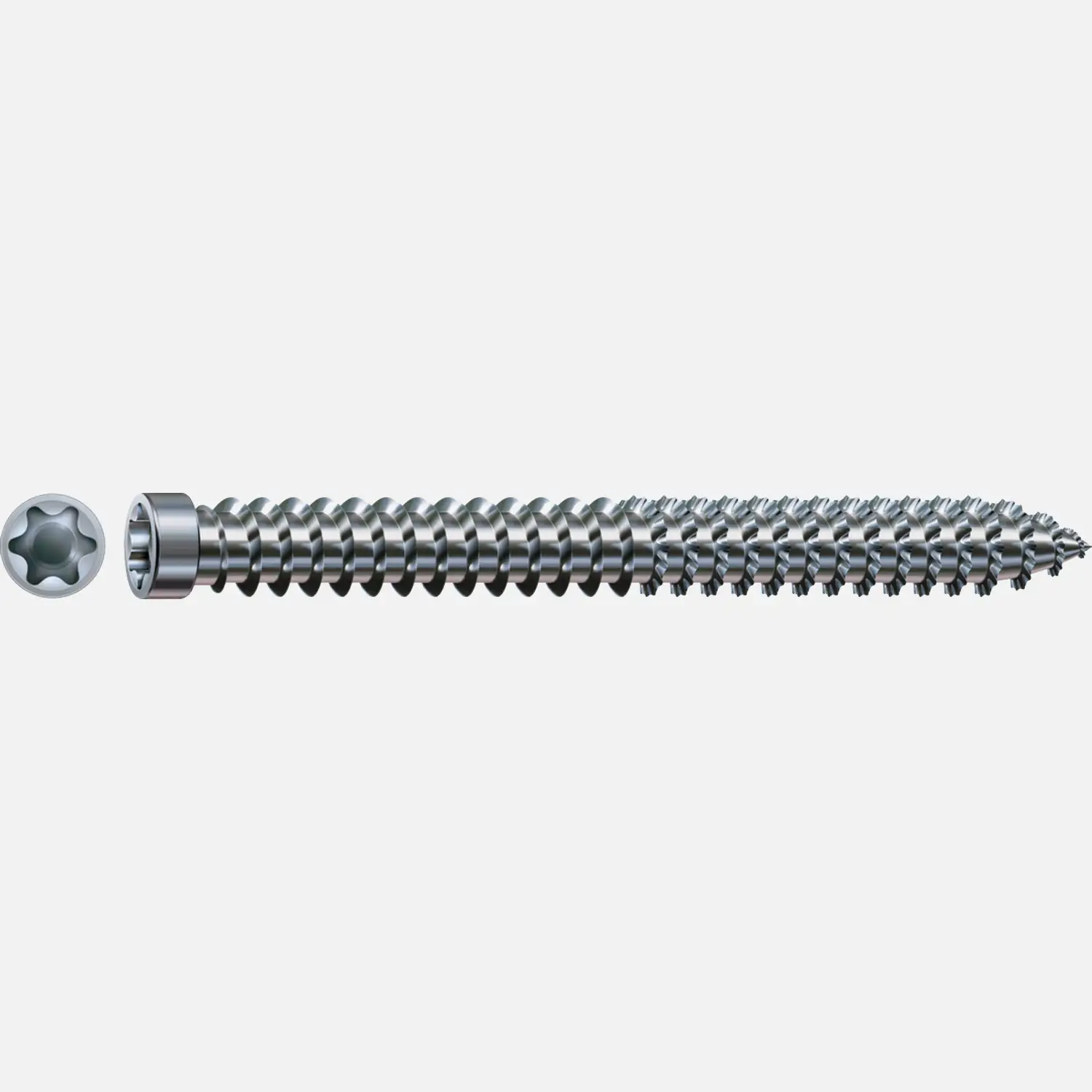 100 SPAX-RA Zyko Fensterrahmenschrauben 7,5x60 mm, verzinkt TX30, Zylinderkopf