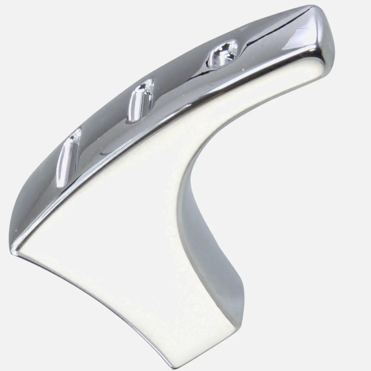 1 HSI Möbelknopf - Modern Zamak verchromt 39mm