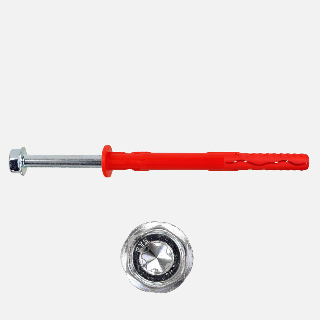 Rahmendübel / Fassadendübel | zugelassen KT 10 SL | Senkkopf | verzinkt