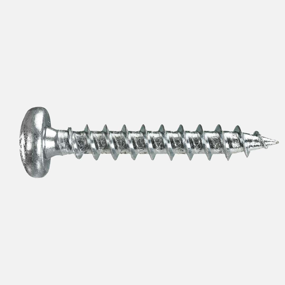 Spanplattenschraube | Vollgewinde | TX | Pan-Head | verzinkt