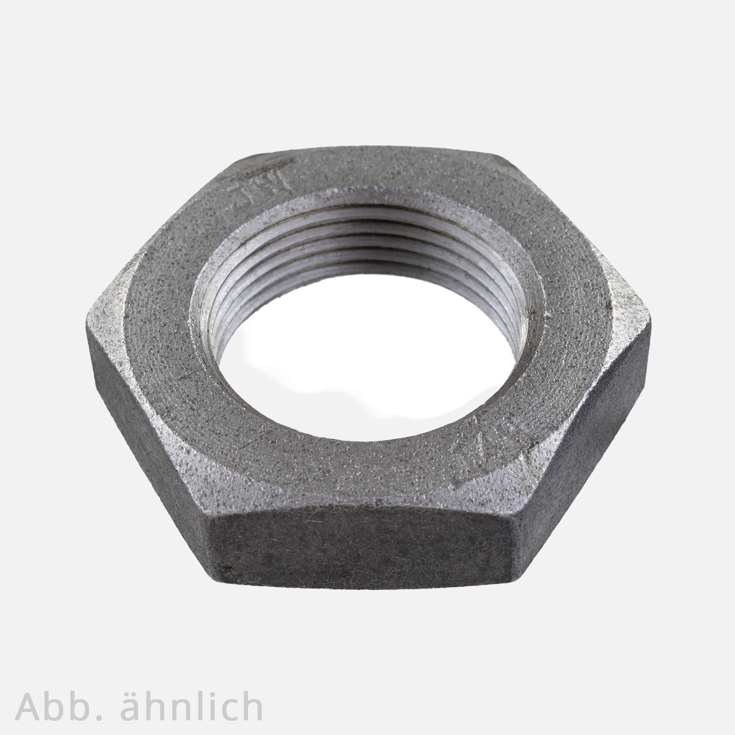 100 Sechskantmuttern Mf8 - Feingew. 1mm - niedr. Form - Stahl 14.0 - DIN 936