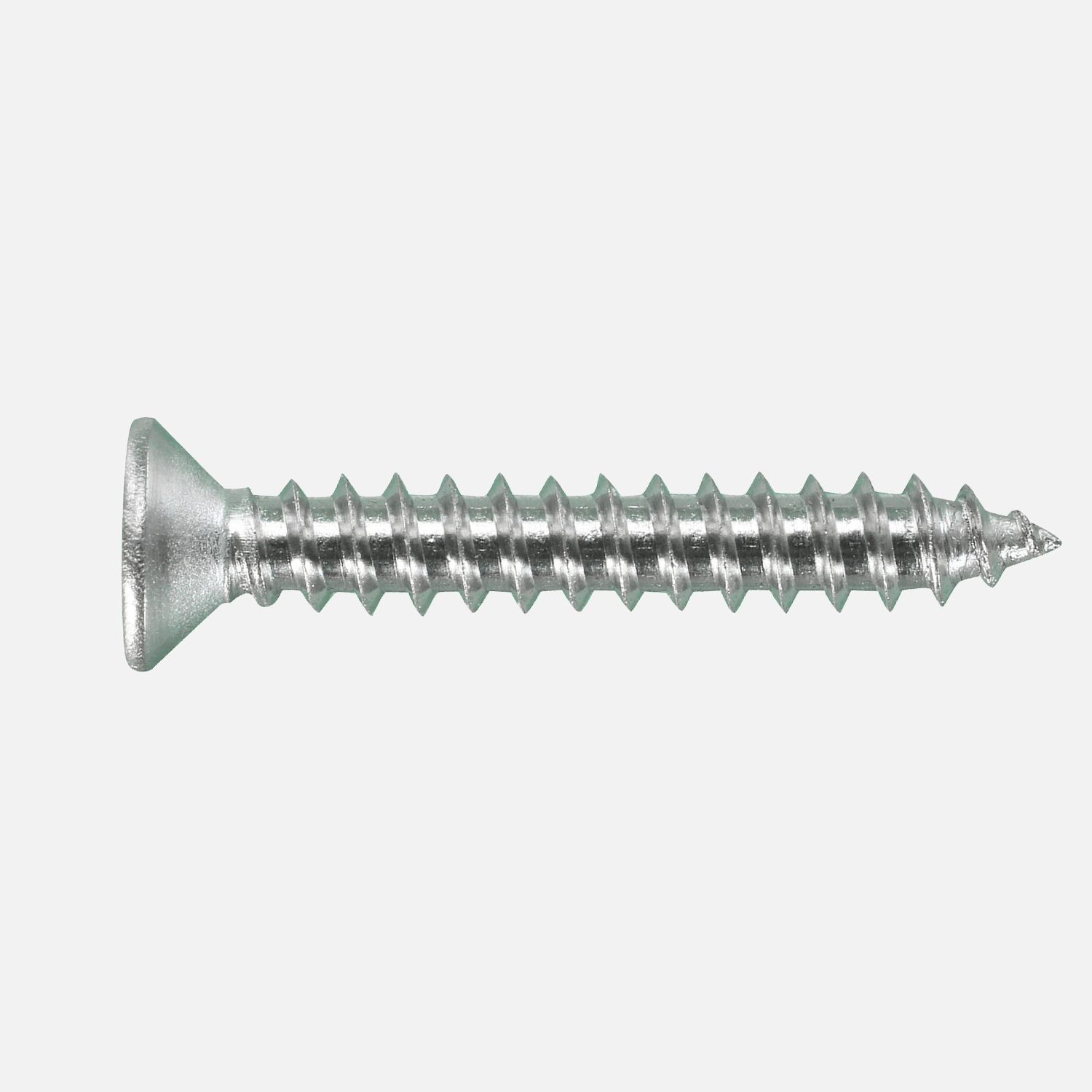 1000 Blechschrauben DIN 7982 - 2,9x19 mm - Senkkopf - Phillips - Edelstahl A4