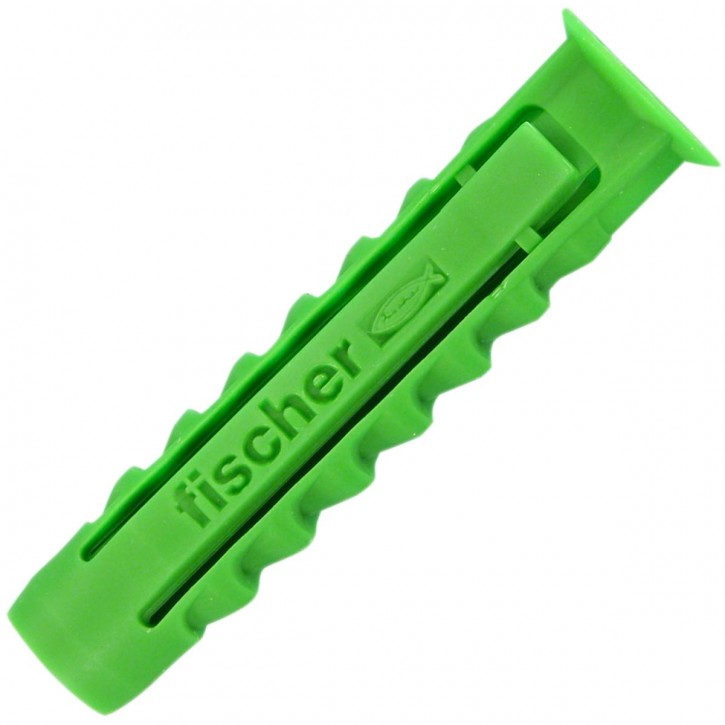 120 tlg. FISCHER Meister-Box green SX Spreizdübel 6/8 mm + A2 Schrauben 4,5/5 mm