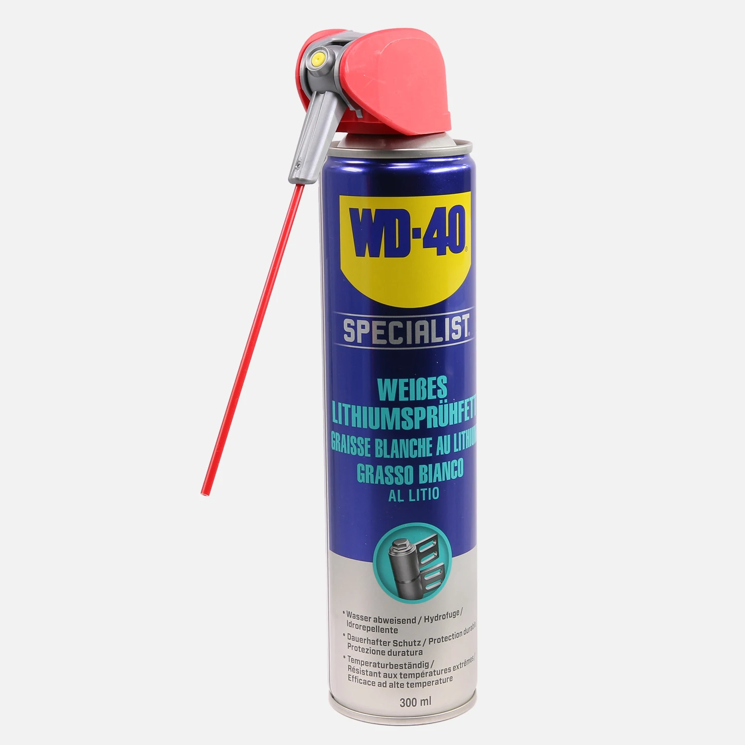 300 ml WD-40 Specialist Weißes Lithiumsprühfett, Langzeitschmierstoff, Korrosionsschutz     