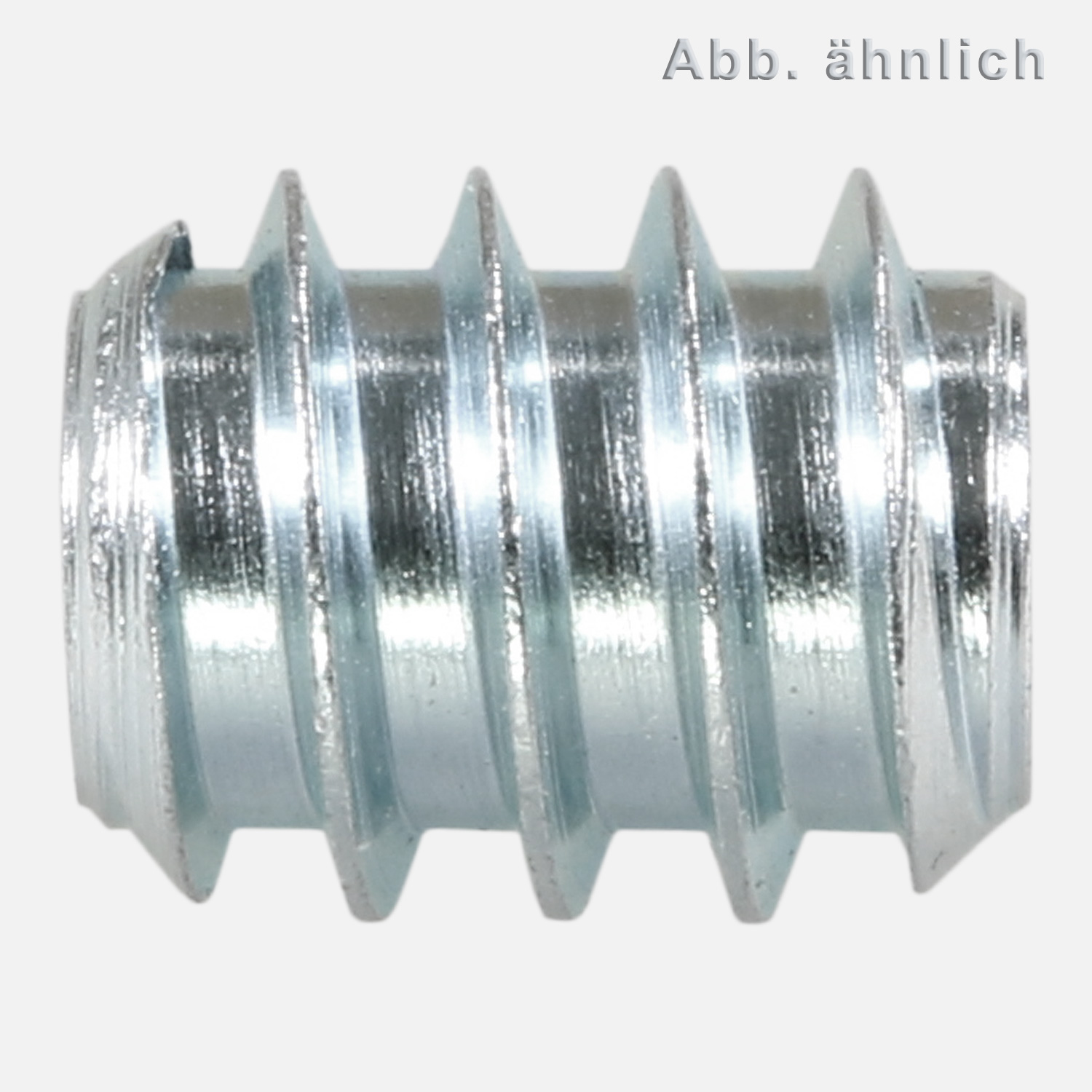 Einschraubmutter | DIN 7965 | mit Innensechskant | Stahl galvanisch verzinkt