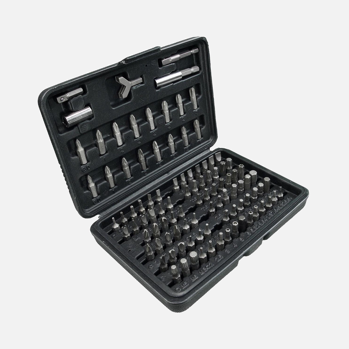 10 tlg. Schlitz Torsion Bitsatz, 1/4 Zoll E6,3 , 0,5x4 , 0,6x3,5 , 0,6x4,5 , 0,8x5,5 , 1,2x6,5, Länge 25 mm 