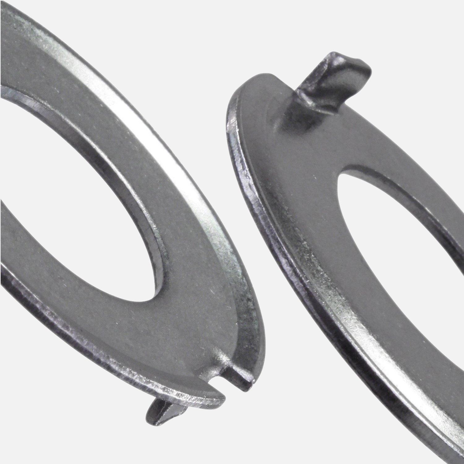 1 Scheibe mit Außennase für M56 - DIN 432 - blank