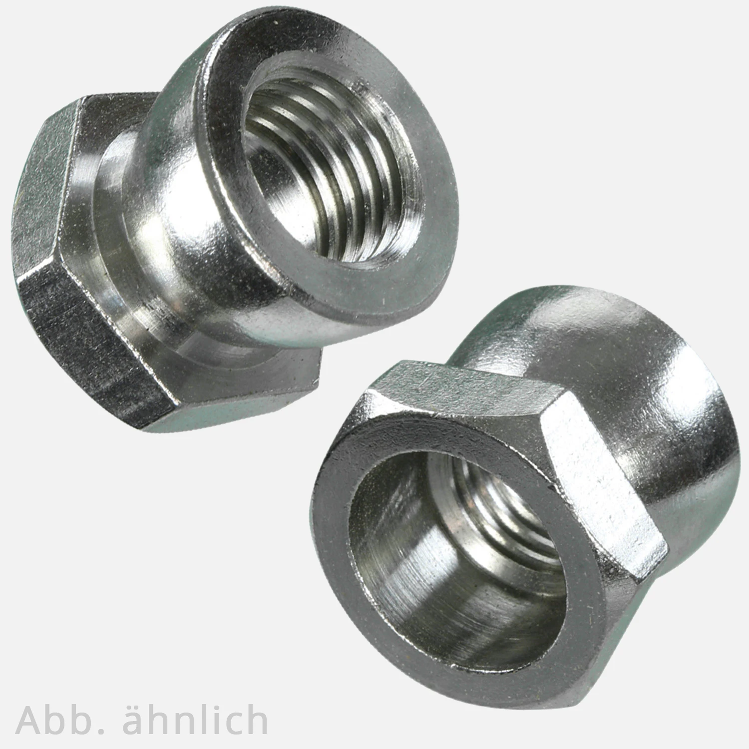 50 Abreissmuttern Edelstahl A2 M6