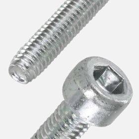 250 Gewindefurchende Schrauben M6x35mm - DIN 7500 Form E - ISK - verzinkt