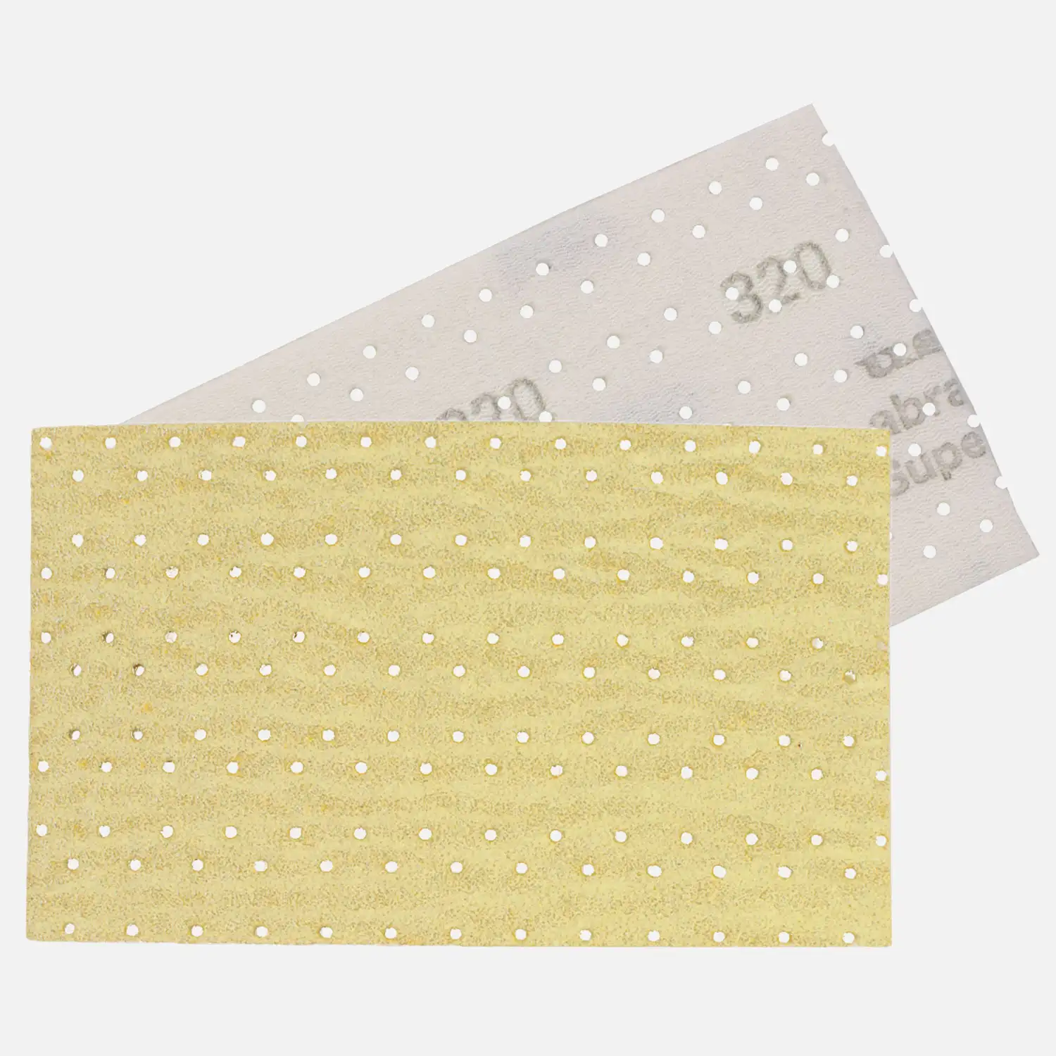 25 rechteckige Schleifscheiben Superpad P 80x133 mm P 320