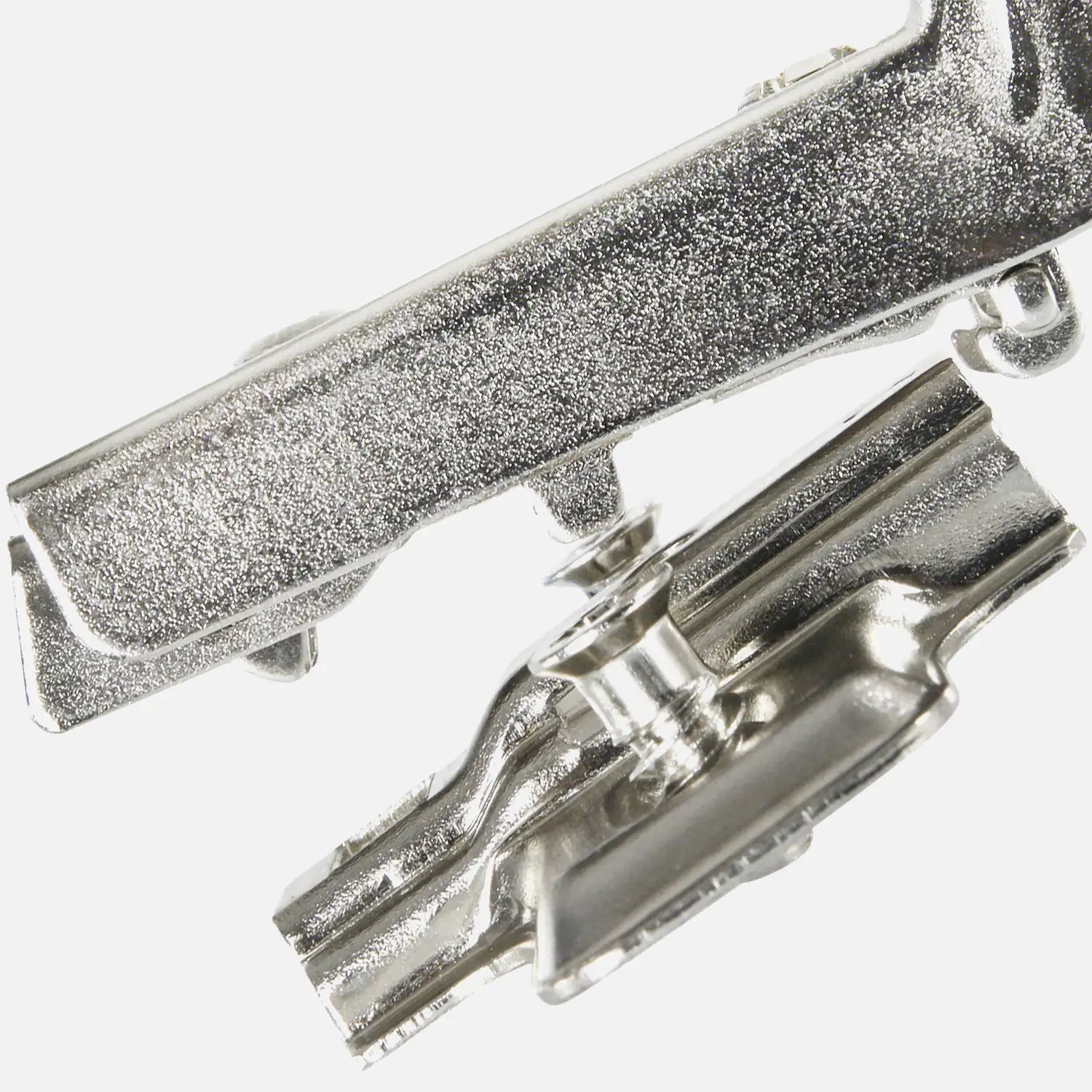 1 HSI Topfband - mit Spanplattenschrauben - für Mitteltür - vernickelt - 35mm