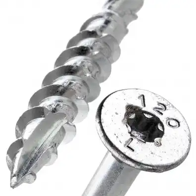 50 R2 plus Holzbauschrauben, Senkkopf, Teilgewinde, Torx, verzinkt 8x220