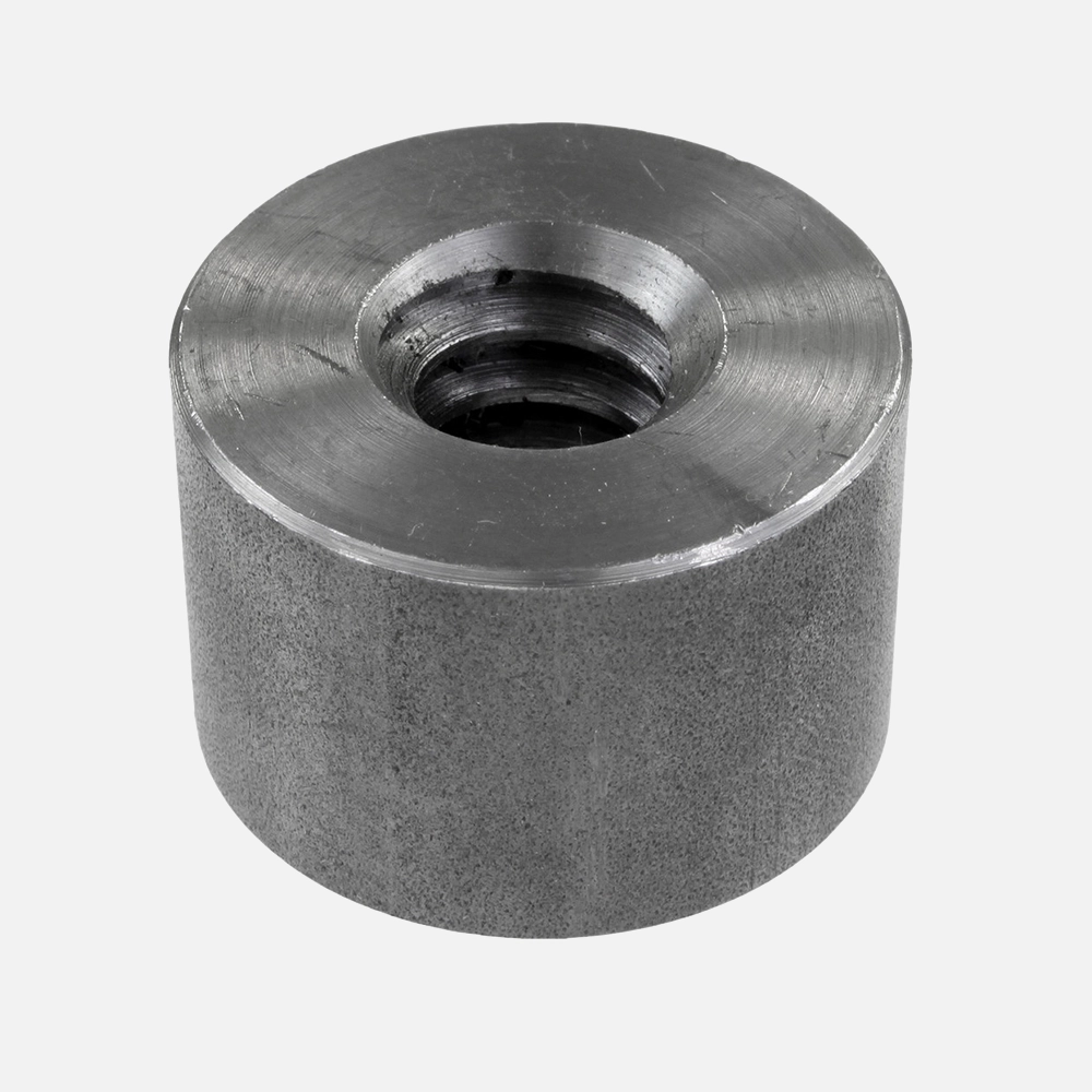 1 Rundmutter Stahl Trapezgewinde TR 16x4xD36xL24 Gewindenennmaß: TR16 / Inhalt: 1 Stück