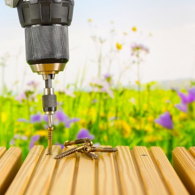 130 Reisser Terrassenschrauben 5x80mm - Edelstahl A2 - antik - Zylinderkopf mit Torx Antrieb