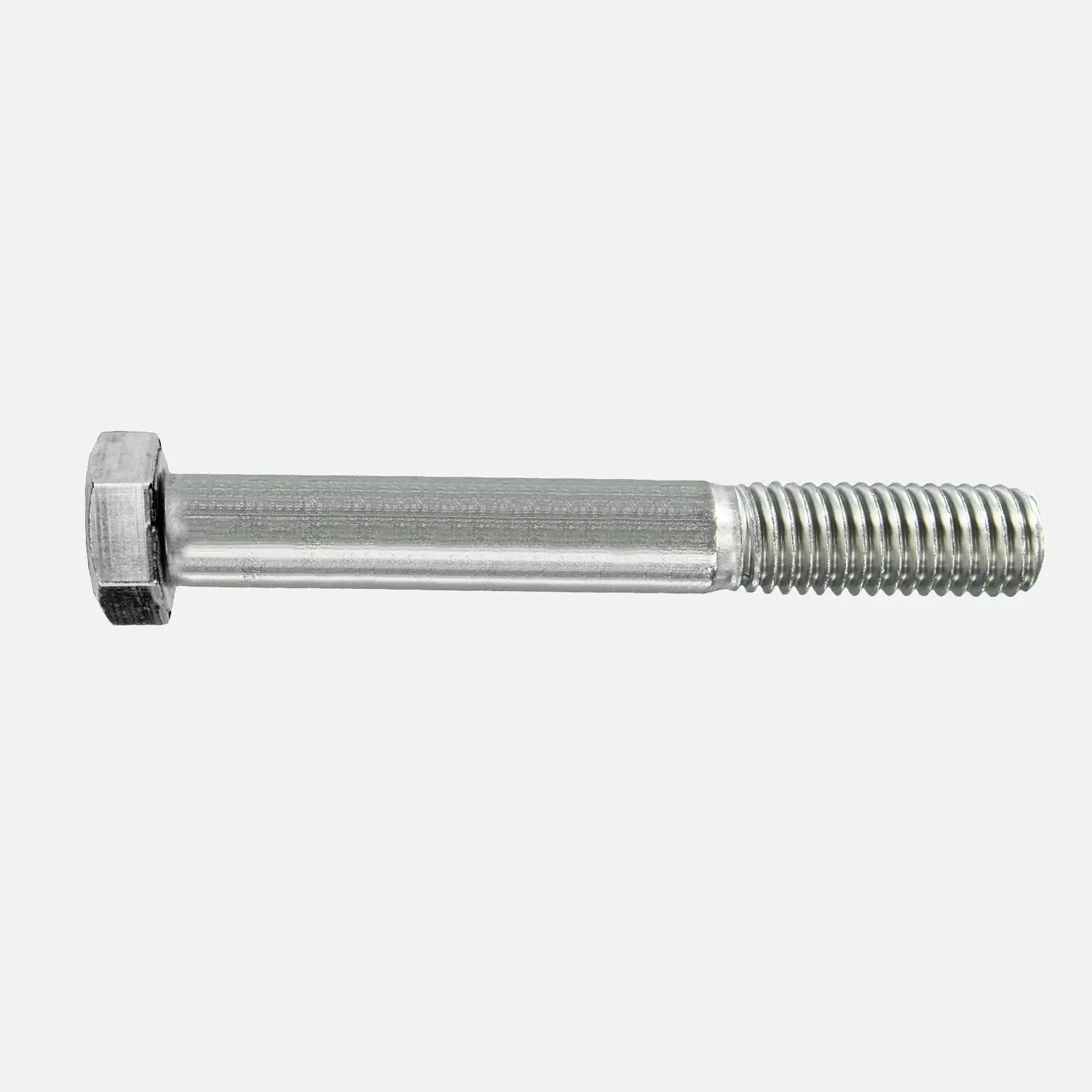 10 Sechskantschrauben DIN 931 - M24x180mm - Edelstahl A2