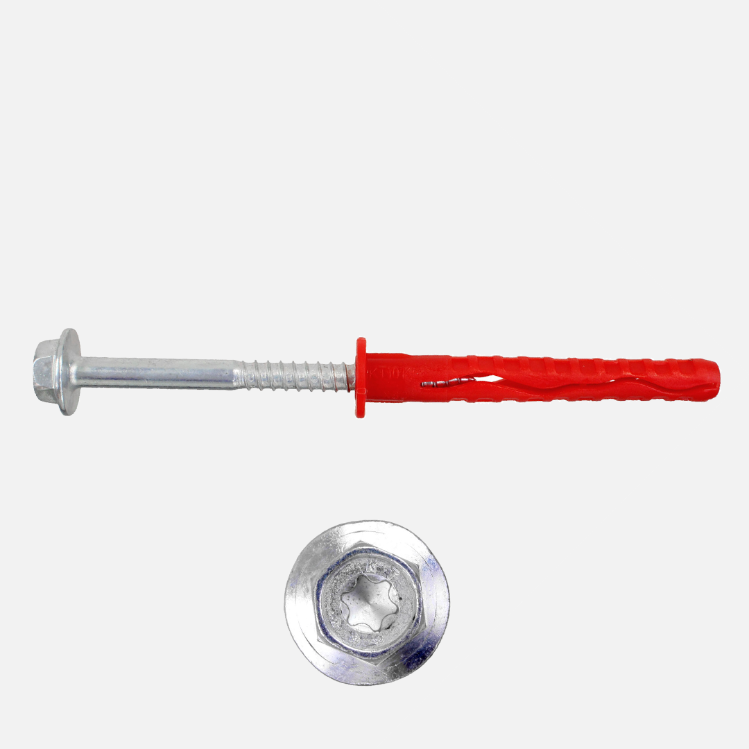 Rahmendübel / Fassadendübel | zugelassen KT 10 SL | Senkkopf | verzinkt