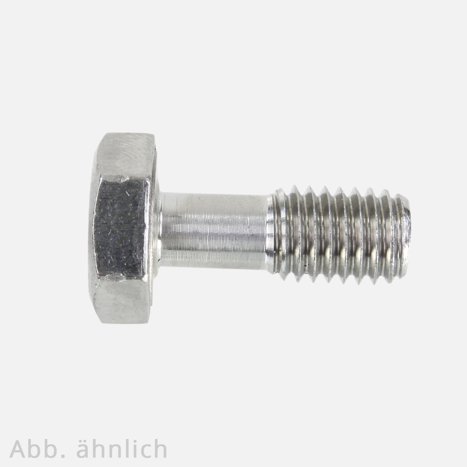 50 Sechskantschrauben M10x35mm - DIN 7964 - dünner Schaft - Edelstahl A2
