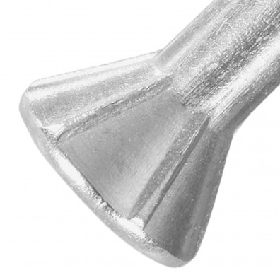 200 Fassadenschrauben 4,5x50mm, Edelstahl C1, TX20, Tief-Senkkopf,  Fräsrippe, Cut-Spitze, ETA