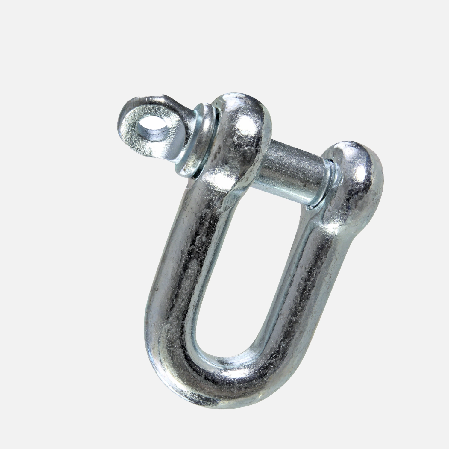 2 Schäkel DIN 82101 geschmiedet Form A galv verzinkt Gr. 0,6, WLL=600 kg