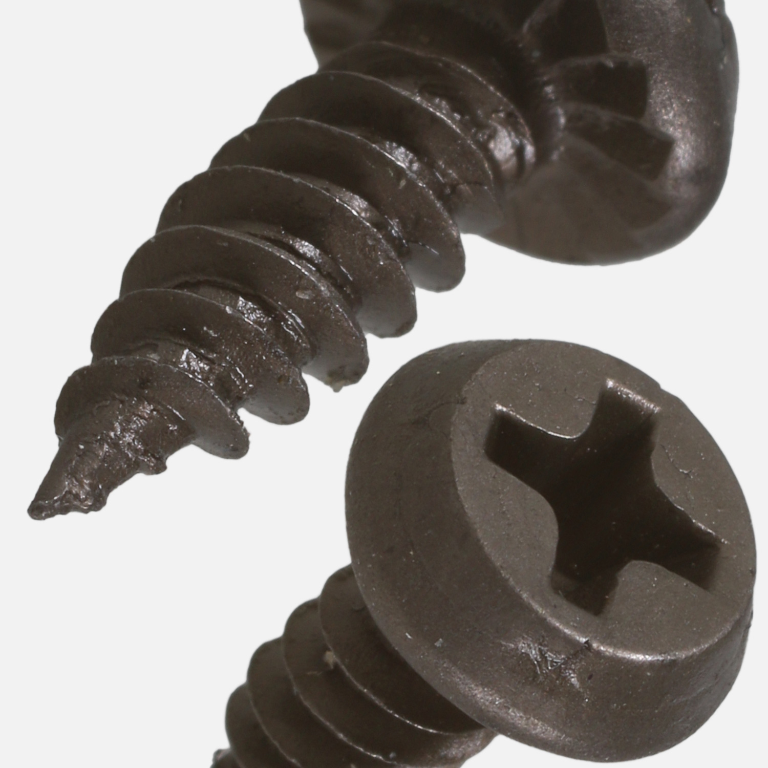 200 Schnellbauschrauben, Profilverbinderschrauben, Trapezkopf, PH, phosphatiert, 3,9 x 11 mm