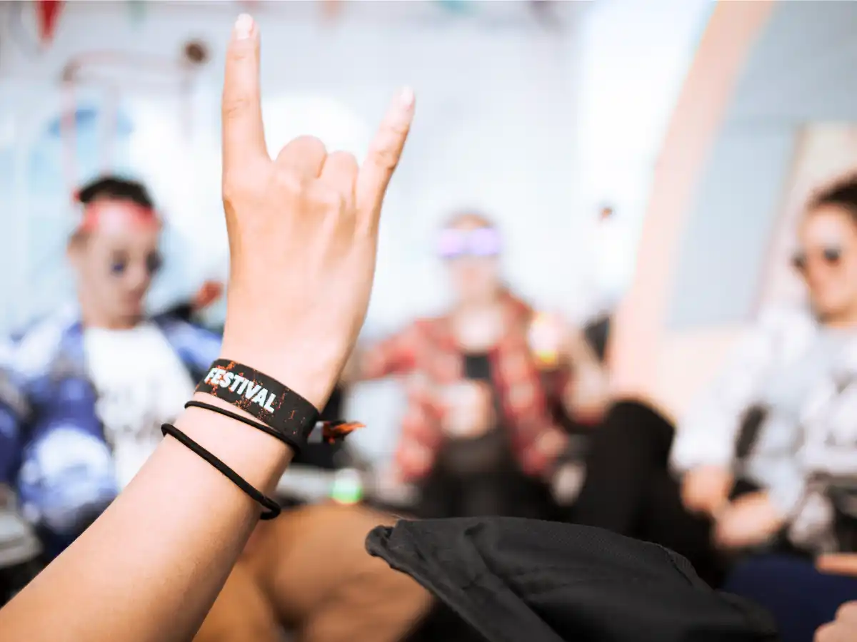 festival besucher spaß
