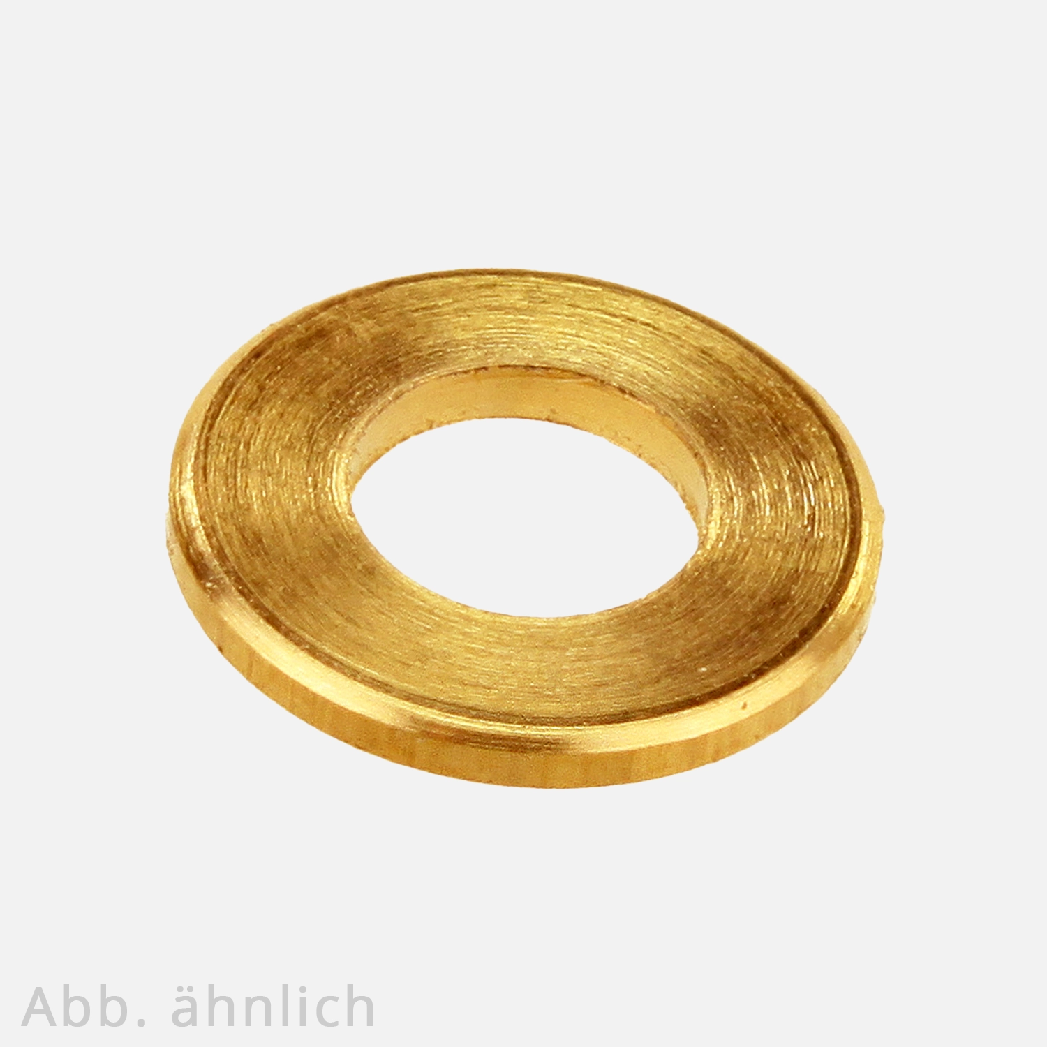 Unterlegscheibe | DIN 125 | Form B | Messing | blank