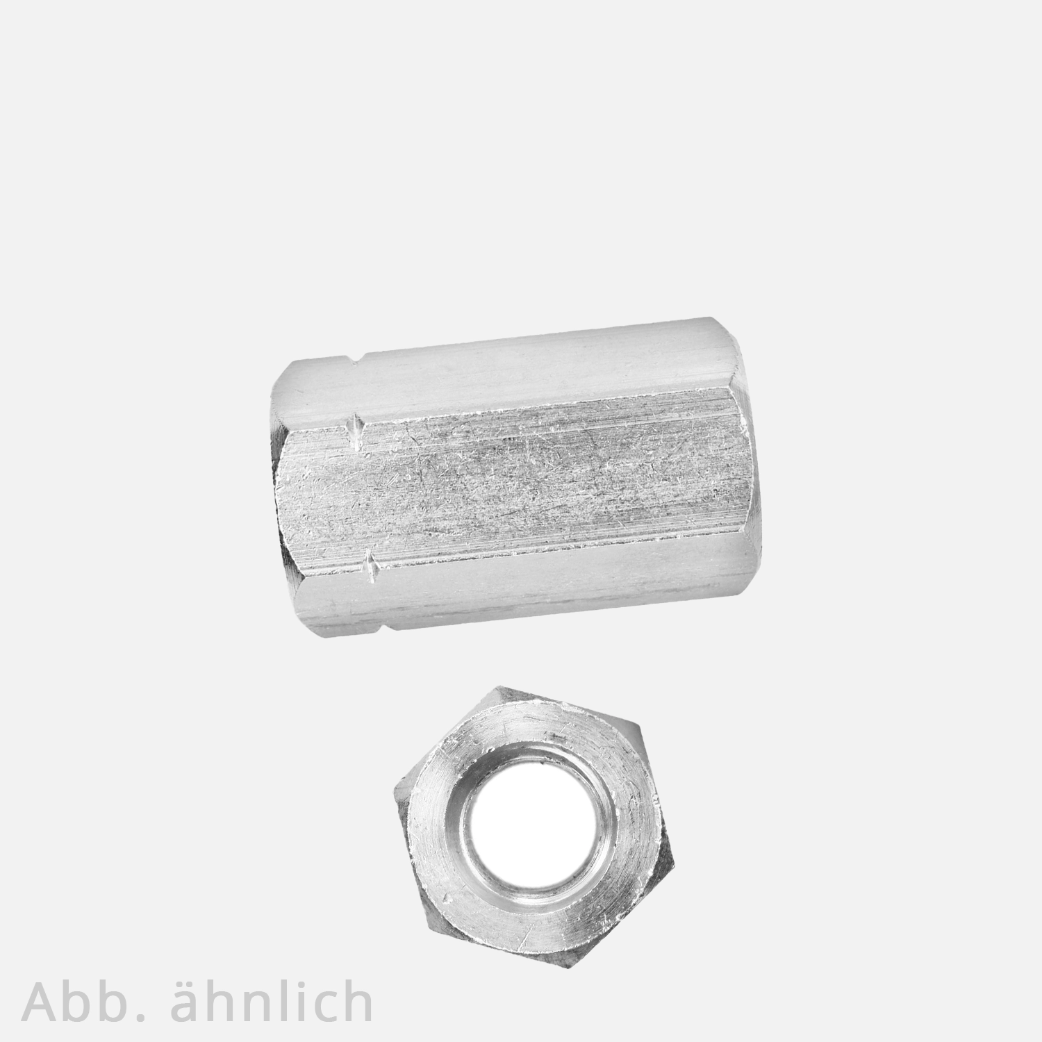 Sechskantmutter | DIN 6334 | hohe Form | SW8 | Edelstahl A2