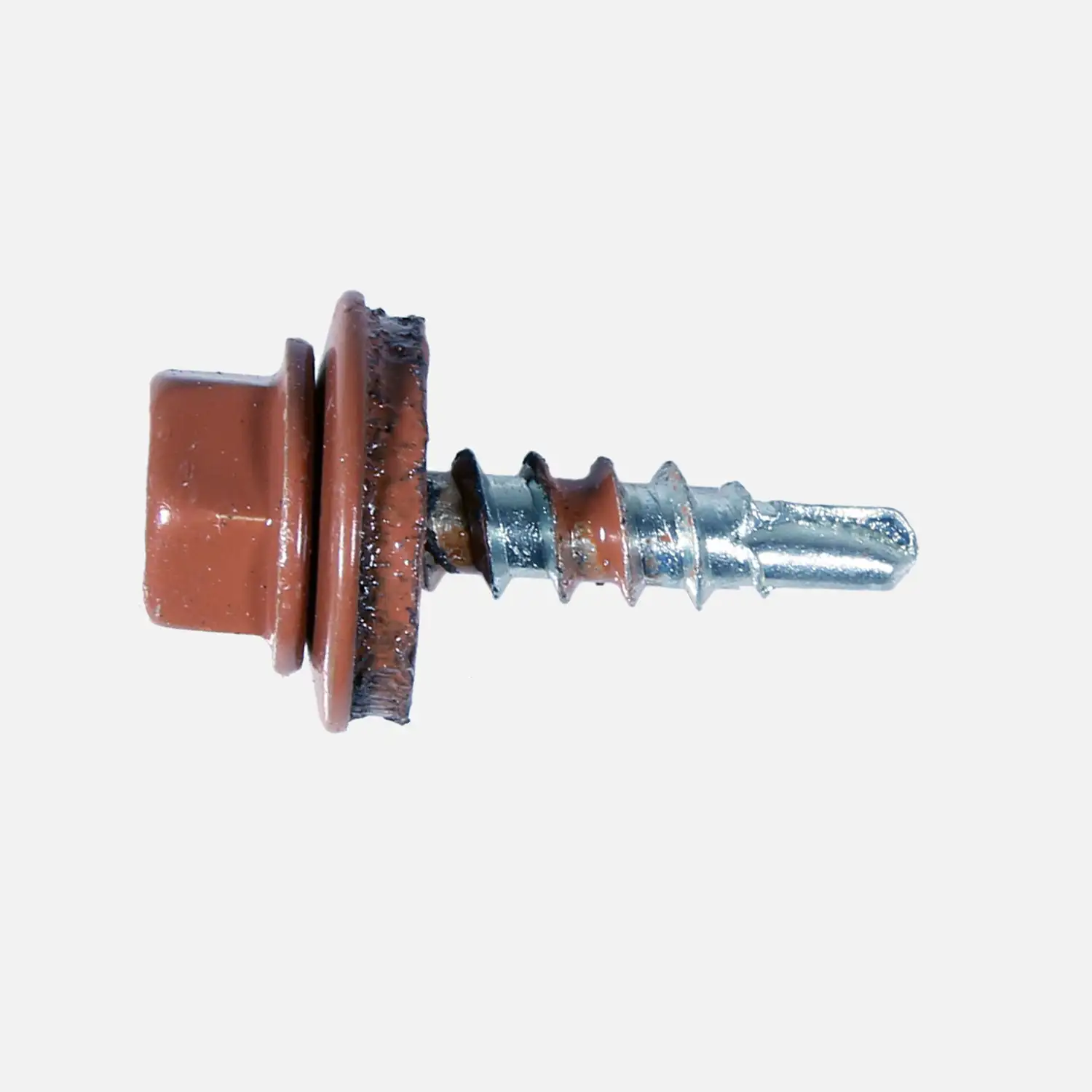 Trapezblech Bohrschraube | Farm S | 6-kant | Dichtscheibe | Bohrleist.-0,2-2 mm | galvanisch verzinkt | gehärtet