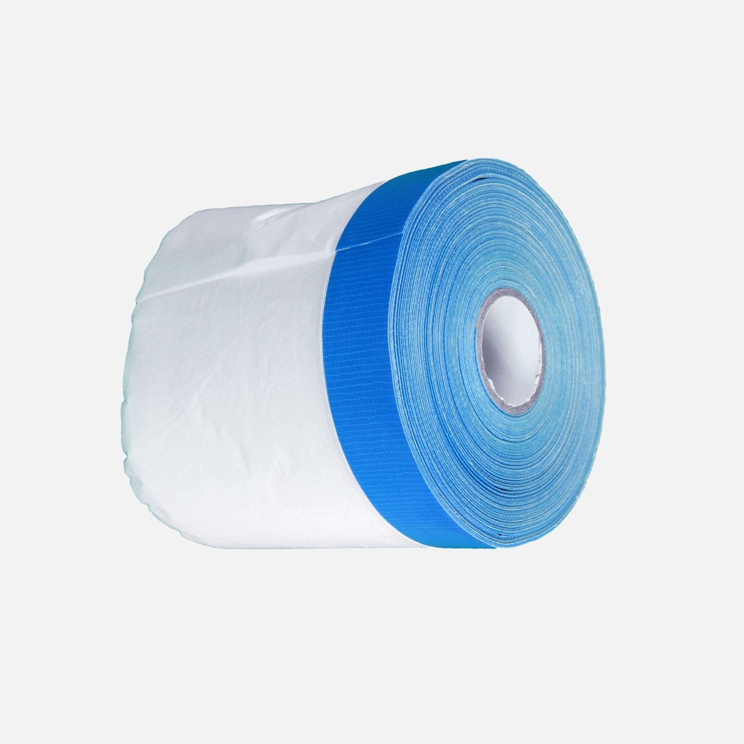 1 Rolle Gerband Abklebefolie, Folienvorhang, Gewebeband, blau, 10 my, 1,10 mx20 m