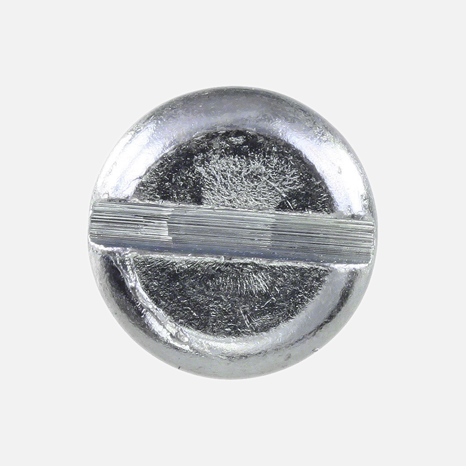 Flachkopfschrauben M - DIN 85 - mit Schlitz - verzinkt - Kopf