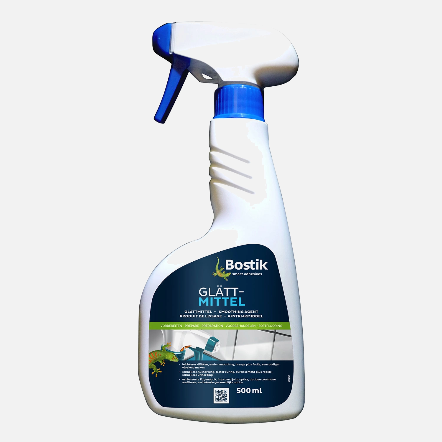 1 Flasche BOSTIK - gebrauchsfertiges Glättmittel für Silikonfugenglättung 500 ml