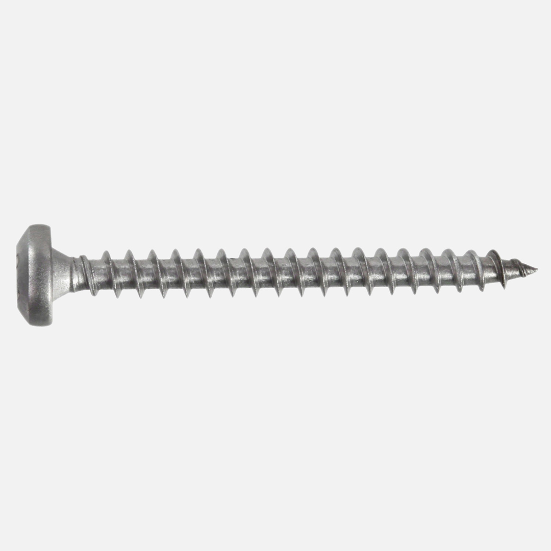 Spanplattenschraube | Pan-Head | Vollgewinde | TX | Edelstahl A2